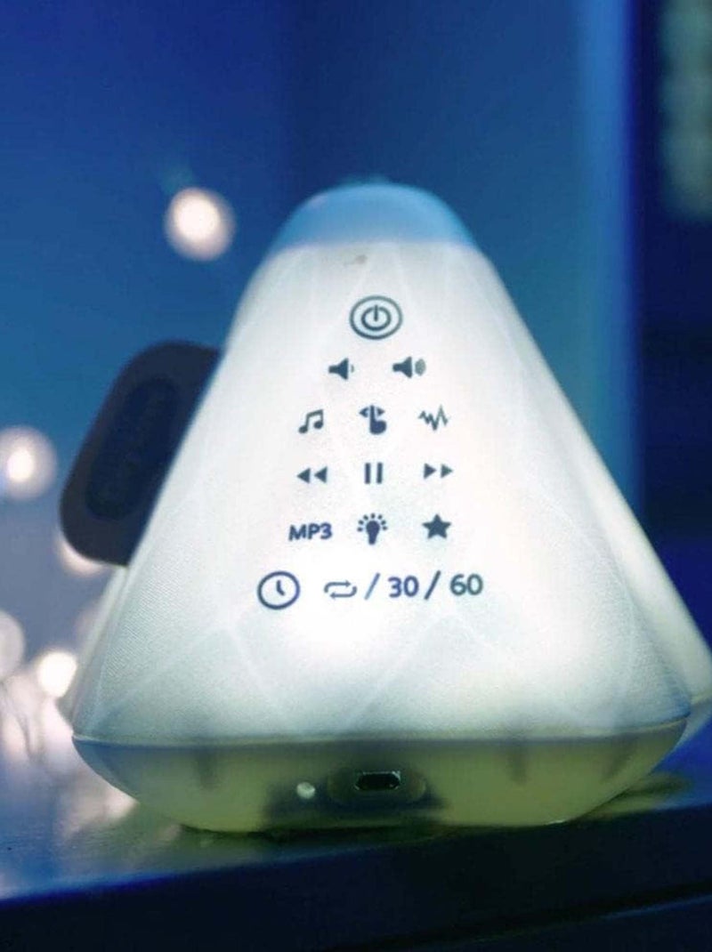 Veilleuse musicale bébé et projecteur Tiny Dreamer, Boho Chic Blanc - Kiabi