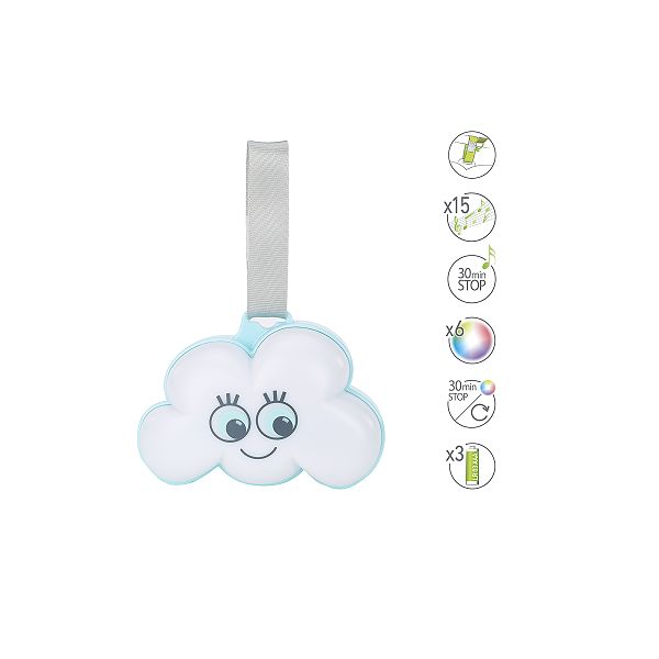 Veilleuse Nuage Badabulle Bebe Fille Blanc Kiabi 17 50