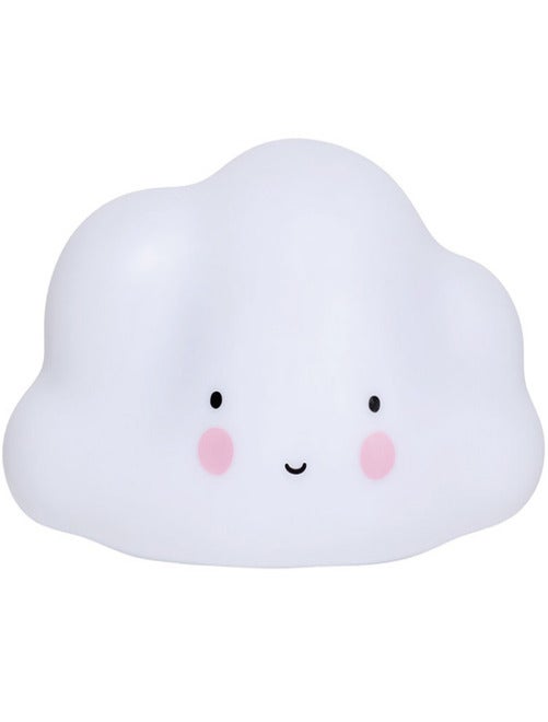 Veilleuse nuage blanc (24,5 cm) - Kiabi