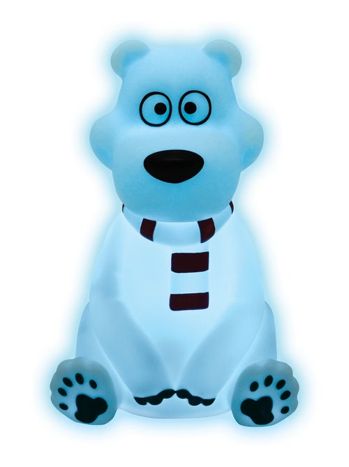 Veilleuse Ours Polaire en 3D avec variation de couleurs - Kiabi