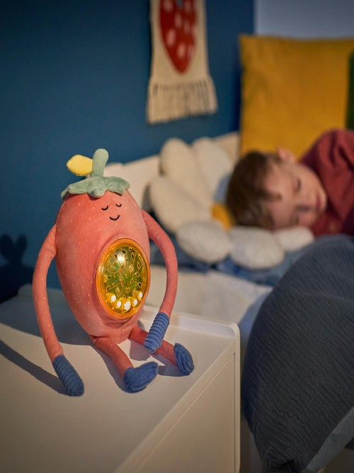 Veilleuse peluche Bébé à projection et berceuses Barnabé 'Badabulle' - Kiabi