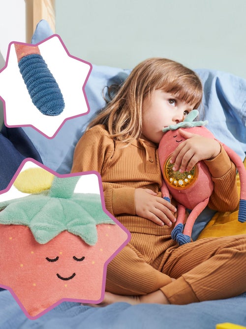 Veilleuse peluche Bébé à projection et berceuses Barnabé 'Badabulle' - Kiabi