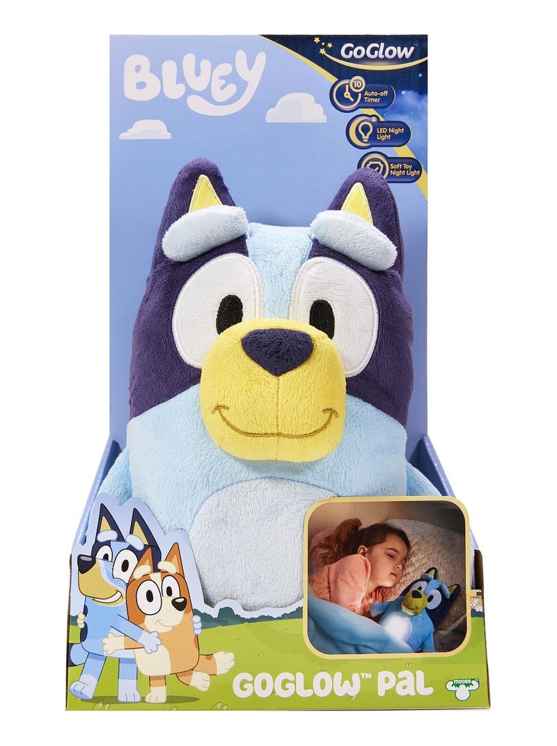 Veilleuse peluche Bluey - 25 cm Multicolore - Kiabi