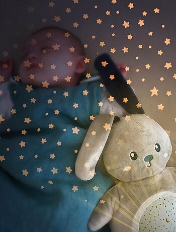 Veilleuse peluche lapin (20 cm)
