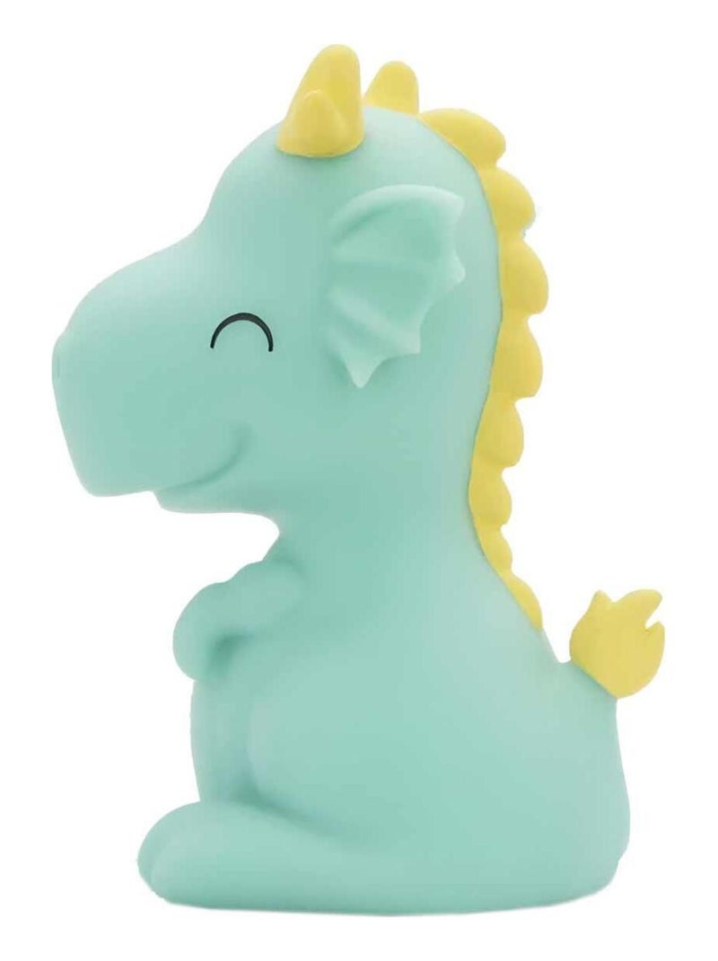 Veilleuse petit dragon à défilement de couleurs Bleu Vert - Kiabi
