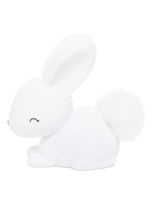 Veilleuse petit lapin à défilement de couleurs 9.5 cm - Kiabi