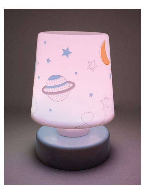 Veilleuse poussoir multicolore Espace - Aventure Spatiale - 11.5 cm - Kiabi