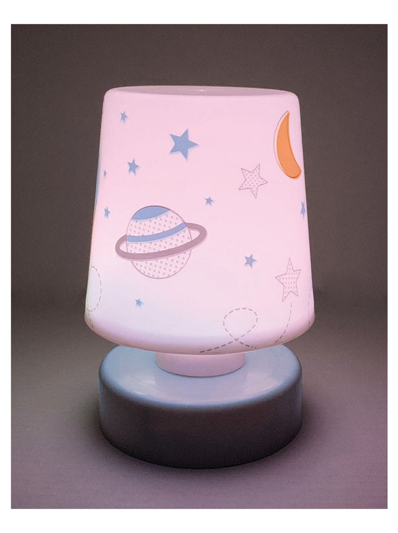 Veilleuse poussoir multicolore Espace - Aventure Spatiale - 11.5 cm Multicolore - Kiabi