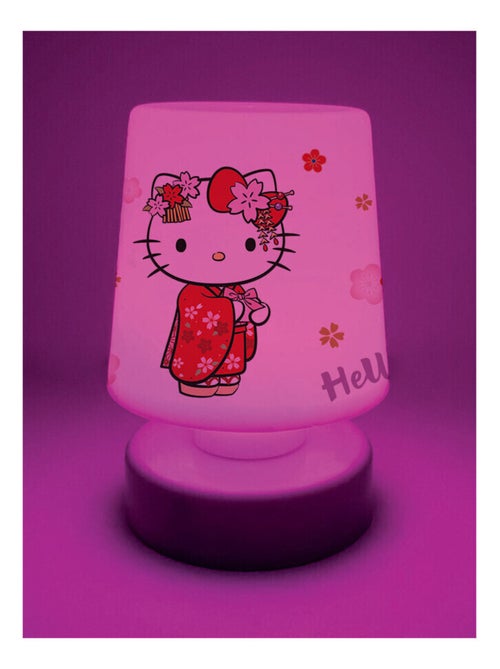 Veilleuse poussoir multicolore Hello Kitty - 11.5 cm - Kiabi