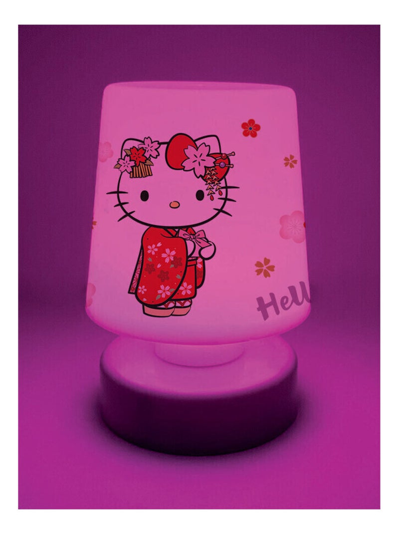 Veilleuse poussoir multicolore Hello Kitty - 11.5 cm Multicolore - Kiabi