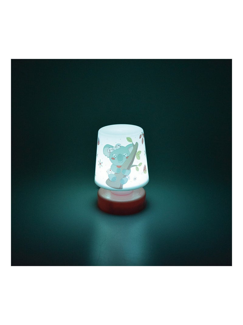 Veilleuse poussoir multicolore Kally Mimi Koala - 11.5 cm Rose - Kiabi