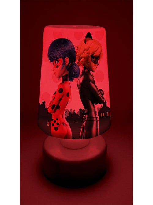 Veilleuse poussoir multicolore Miraculous Ladybug - 11.5 cm - Kiabi