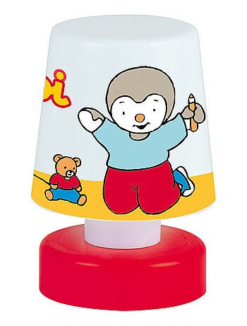 Veilleuse poussoir multicolore T'choupi - 11.5 cm