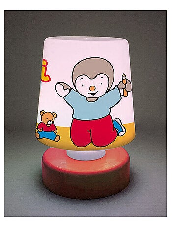 Veilleuse poussoir multicolore T'choupi - 11.5 cm