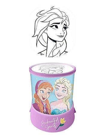Veilleuse projecteur - Elsa & Anna - La Reine des Neiges - 12 cm