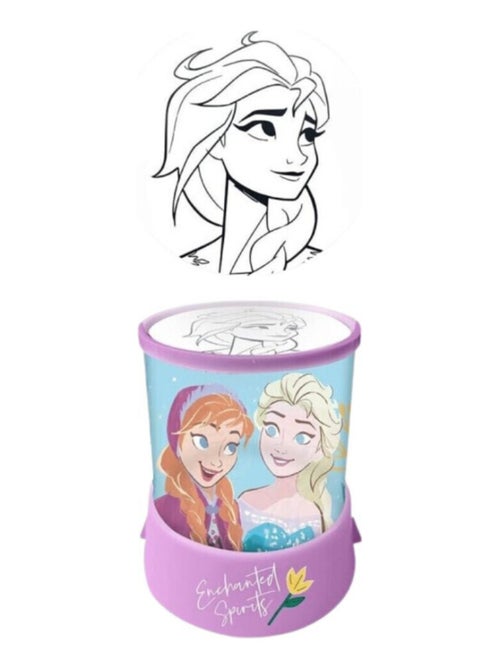 Veilleuse projecteur - Elsa & Anna - La Reine des Neiges - 12 cm - Kiabi