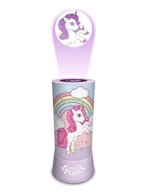 Veilleuse projecteur - Licorne - Rose - 19 cm - Kiabi