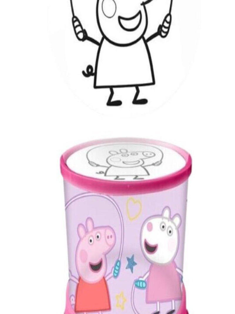 Veilleuse projecteur - peppa pig - 12 cm Multicolore - Kiabi