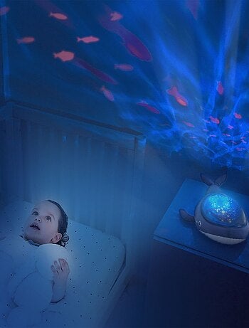 Veilleuse projecteur Baleine Aqua Dream