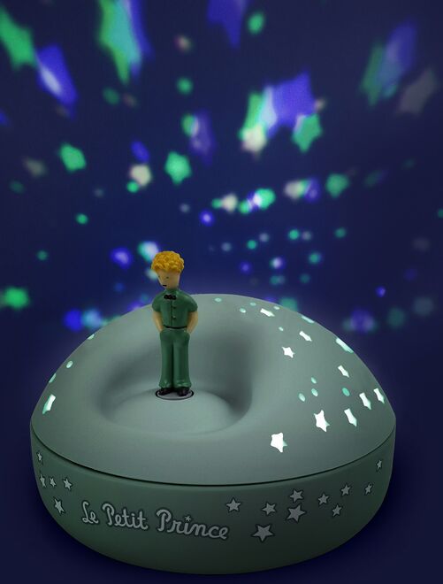 Veilleuse projecteur d'étoiles musical Le Petit Prince (12 cm) - Kiabi