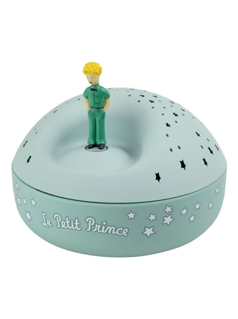 Veilleuse projecteur d'étoiles musical le petit prince Bleu - Kiabi