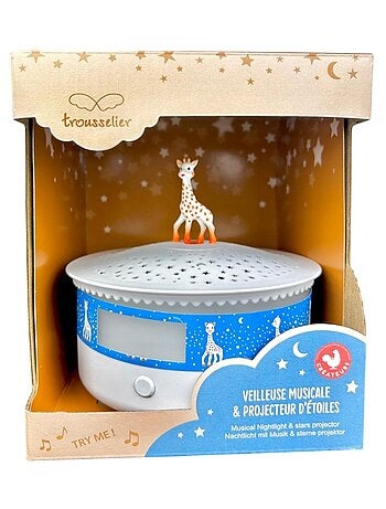Veilleuse projecteur d'étoiles Sophie la Girafe