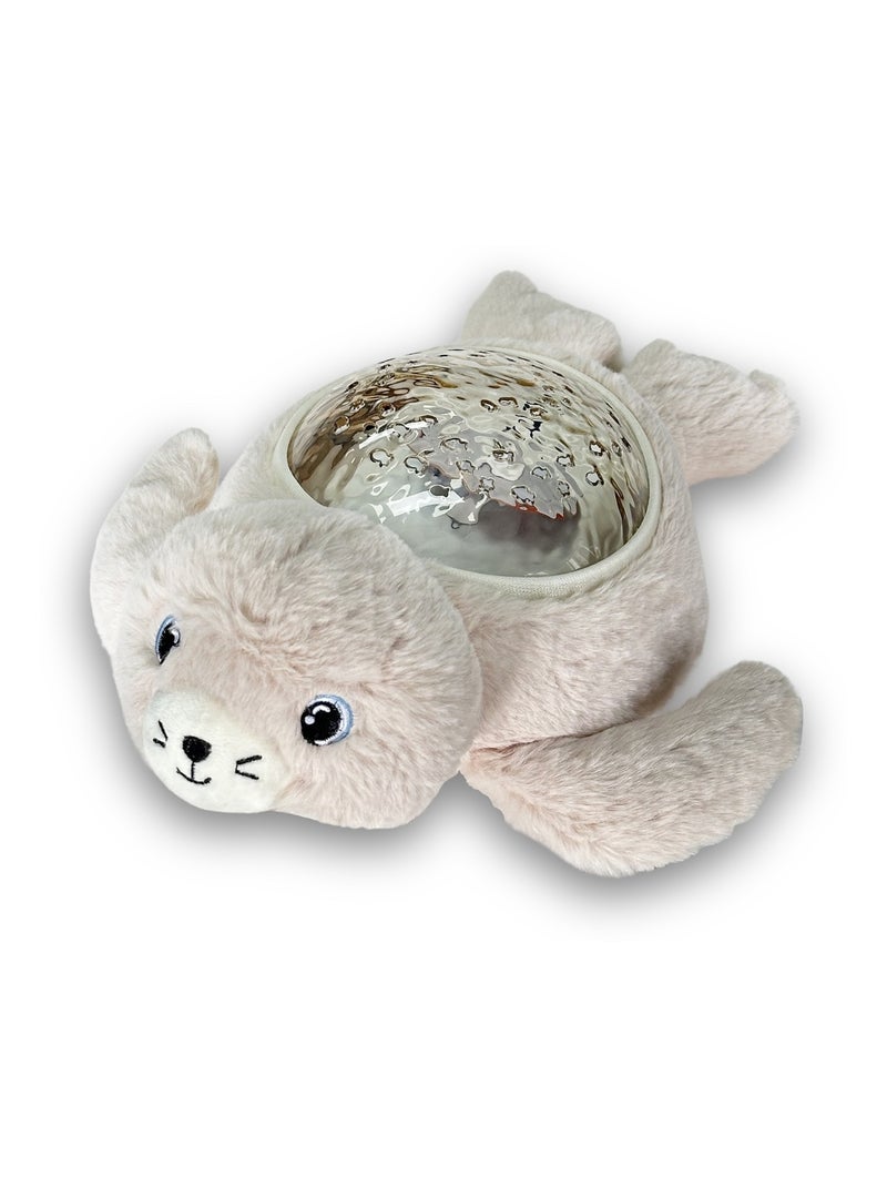 Veilleuse projecteur Phoque Aqua Dream Beige - Kiabi