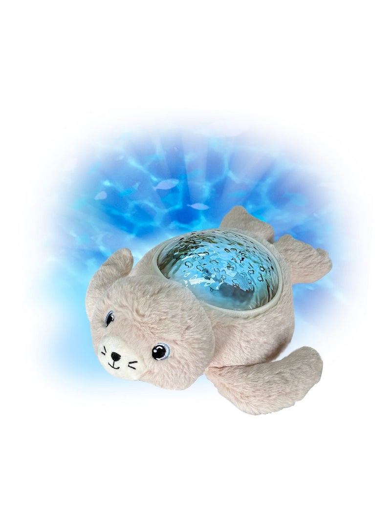 Veilleuse projecteur Phoque Aqua Dream Beige - Kiabi