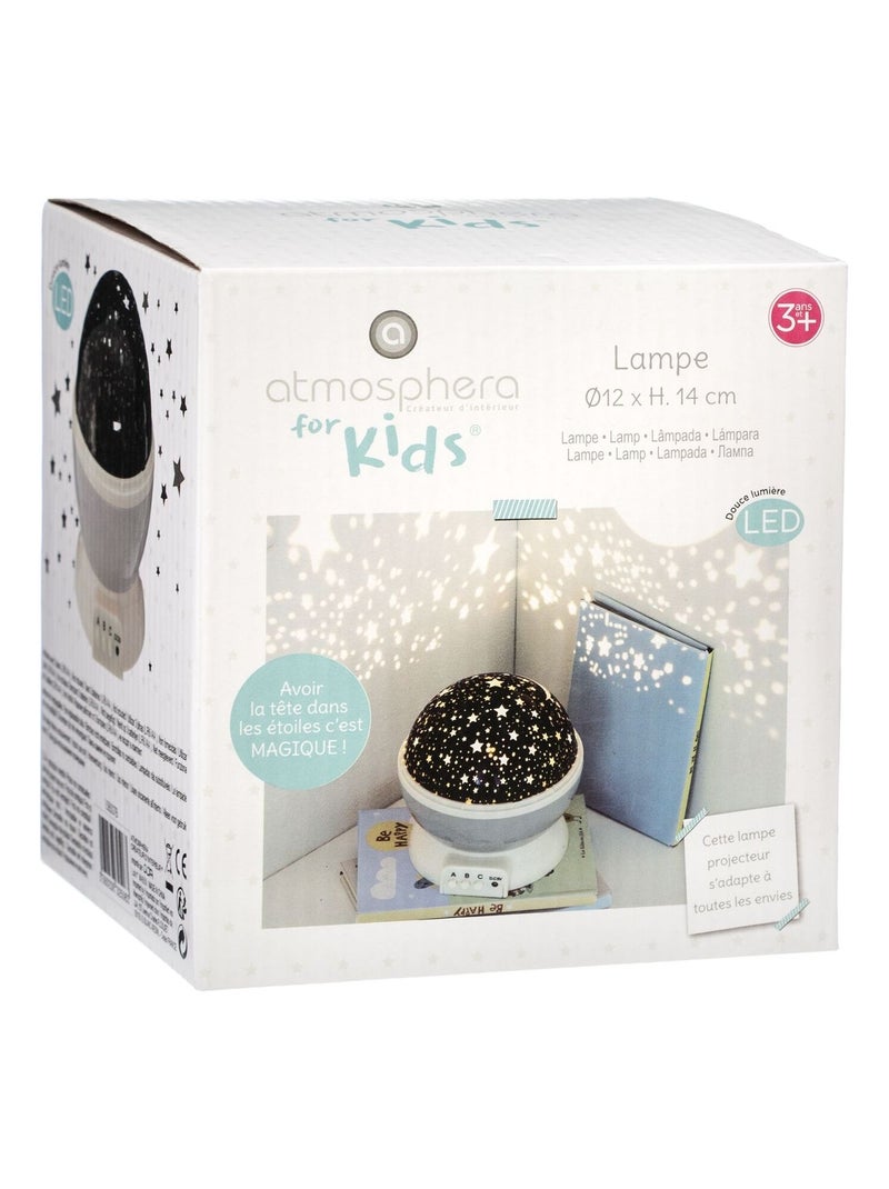 Veilleuse projecteur rotative étoile Bleu - Kiabi