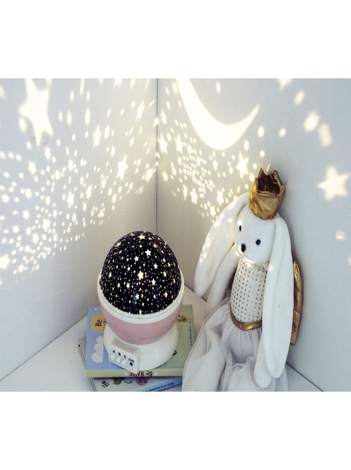 Veilleuse projecteur rotative étoile - Kiabi