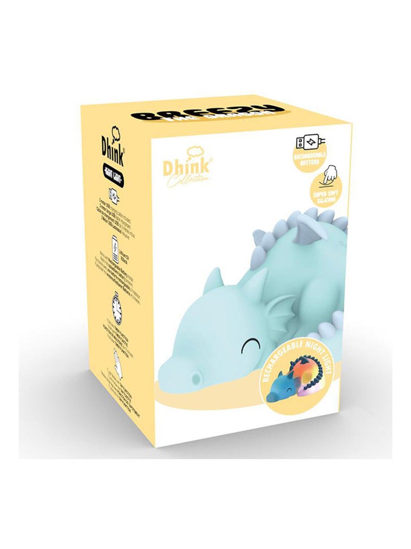 Veilleuse rechargeable souple dragon Bleu - Kiabi