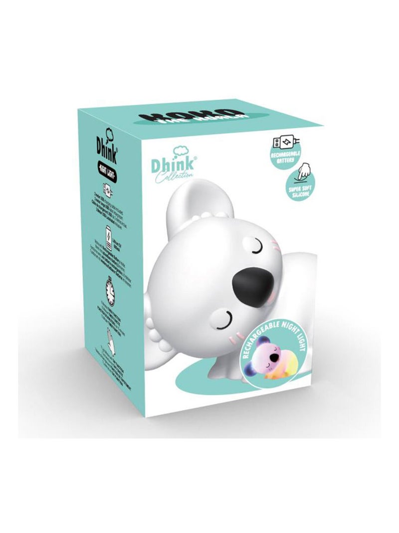 Veilleuse rechargeable souple koala Blanc - Kiabi