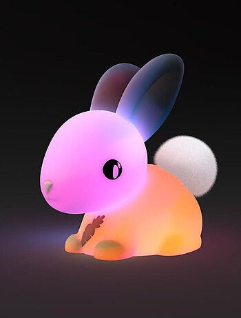 Veilleuse rechargeable souple lapin