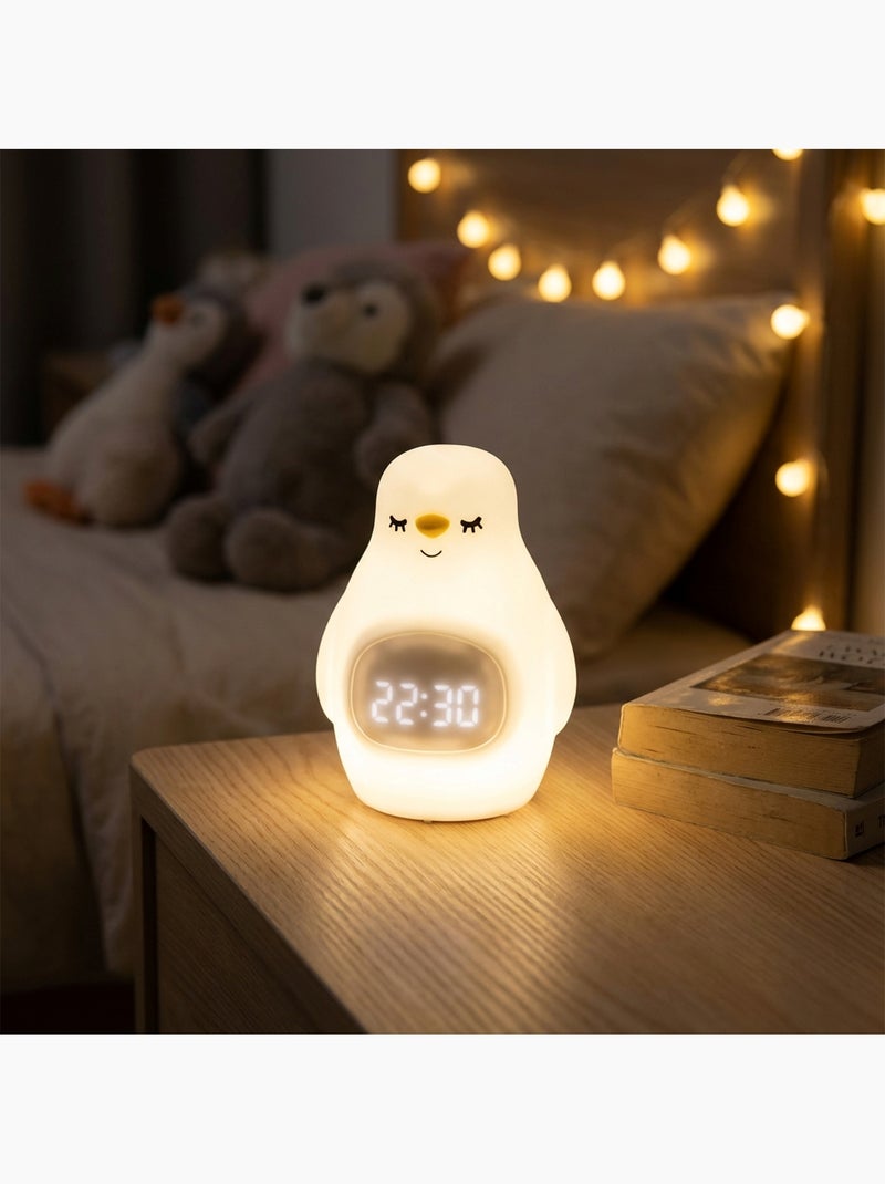 Veilleuse réveil réveillou le pingoudou Blanc - Kiabi