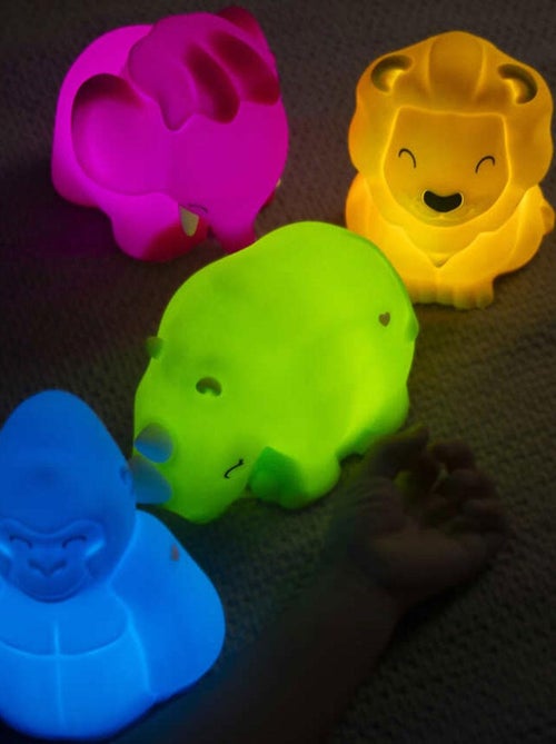 Veilleuse souple en silicone - Donnie L'éléphante - Kiabi