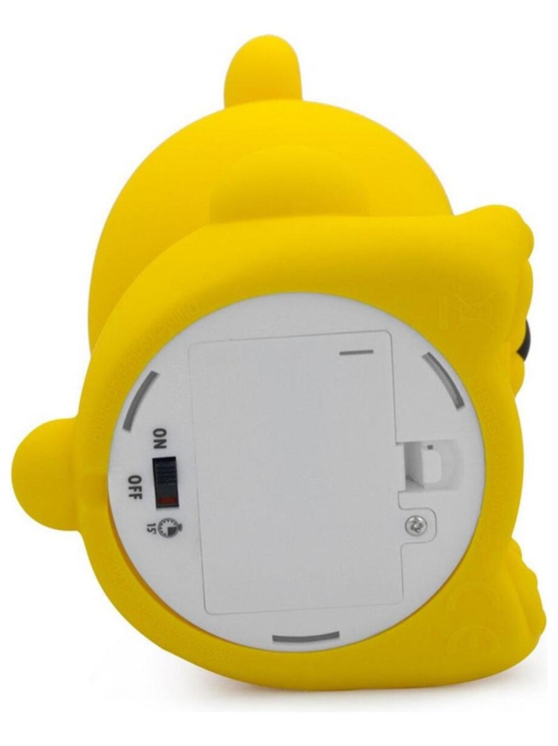 Veilleuse souple en silicone - Luke l'ourson Jaune - Kiabi