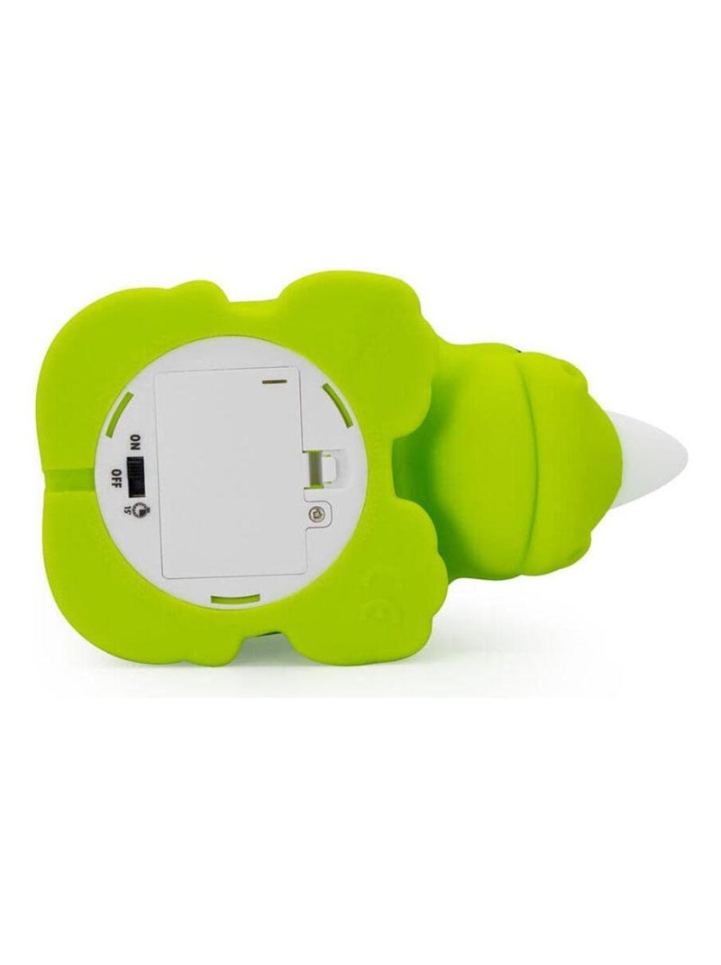 Veilleuse souple en silicone - Scott le Rhinocéros Vert - Kiabi