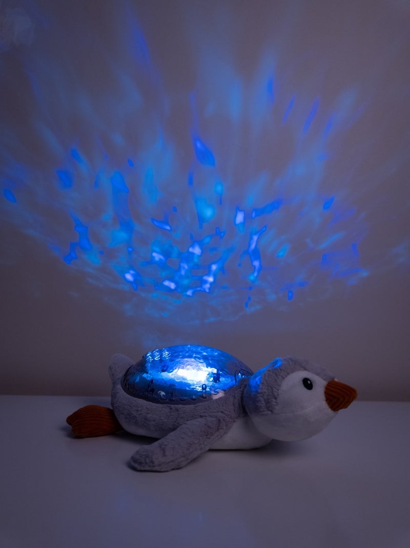 Veilleuse Tranquil Penguin rechargeable Gris - Kiabi