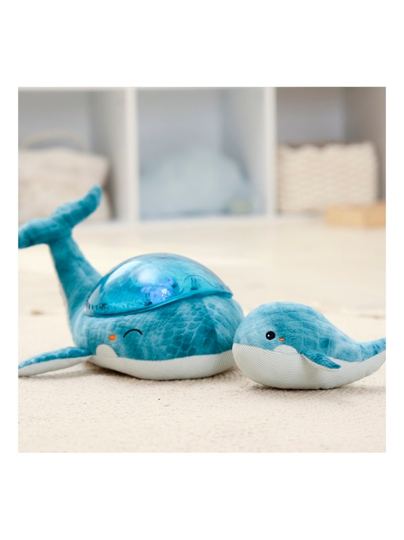 Veilleuse Tranquil Whale Family Bleu - Kiabi