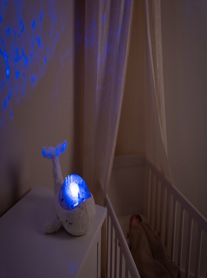 Veilleuse Tranquil Whale rechargeable Blanc - Kiabi