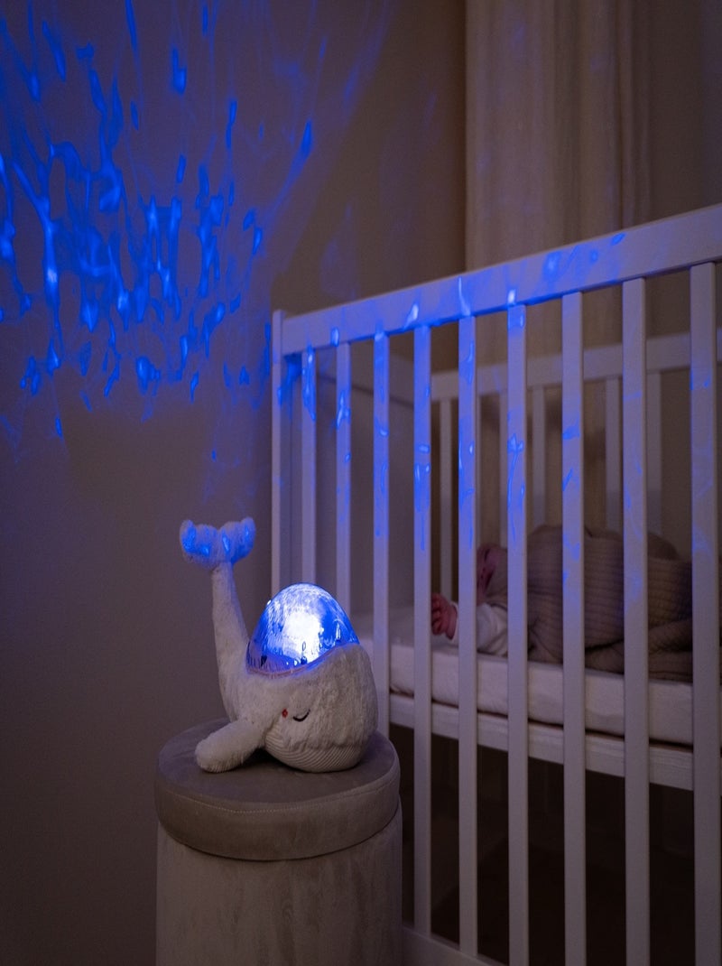 Veilleuse Tranquil Whale rechargeable Blanc - Kiabi