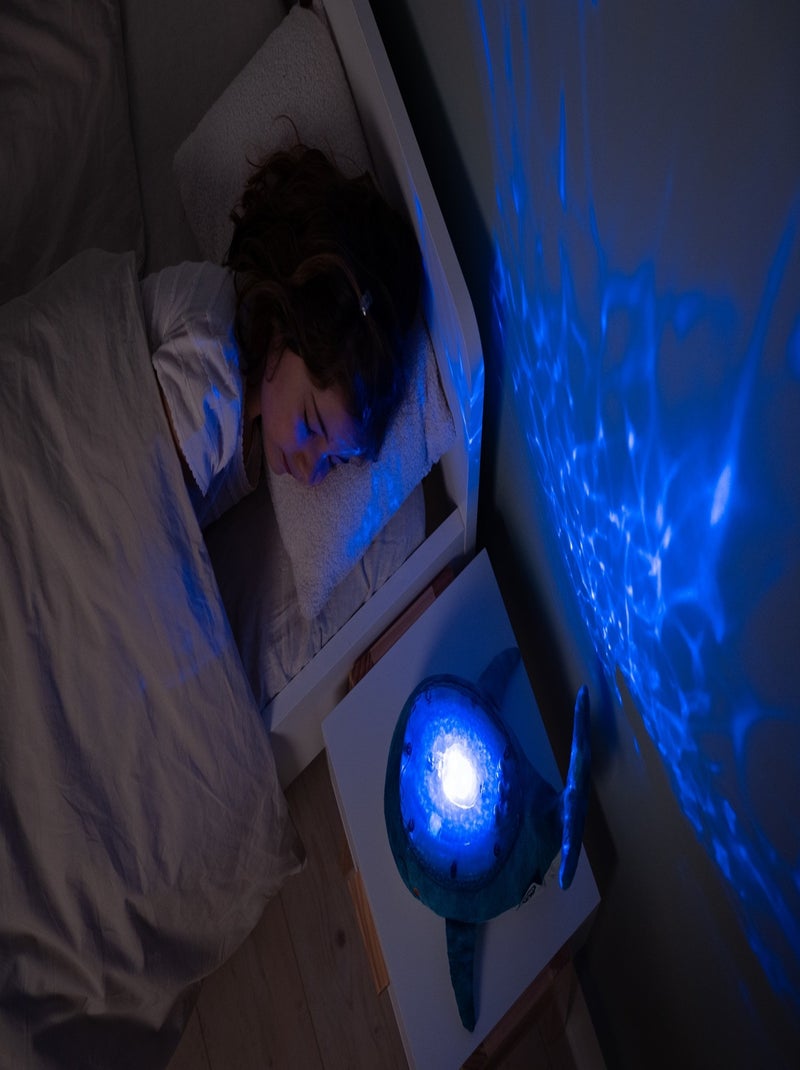 Veilleuse Tranquil Whale rechargeable Bleu - Kiabi