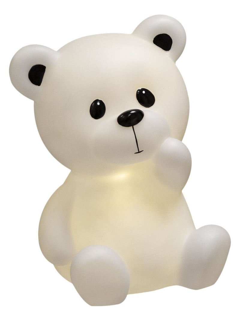 Veilleuse XL Ourson Blanc - Kiabi