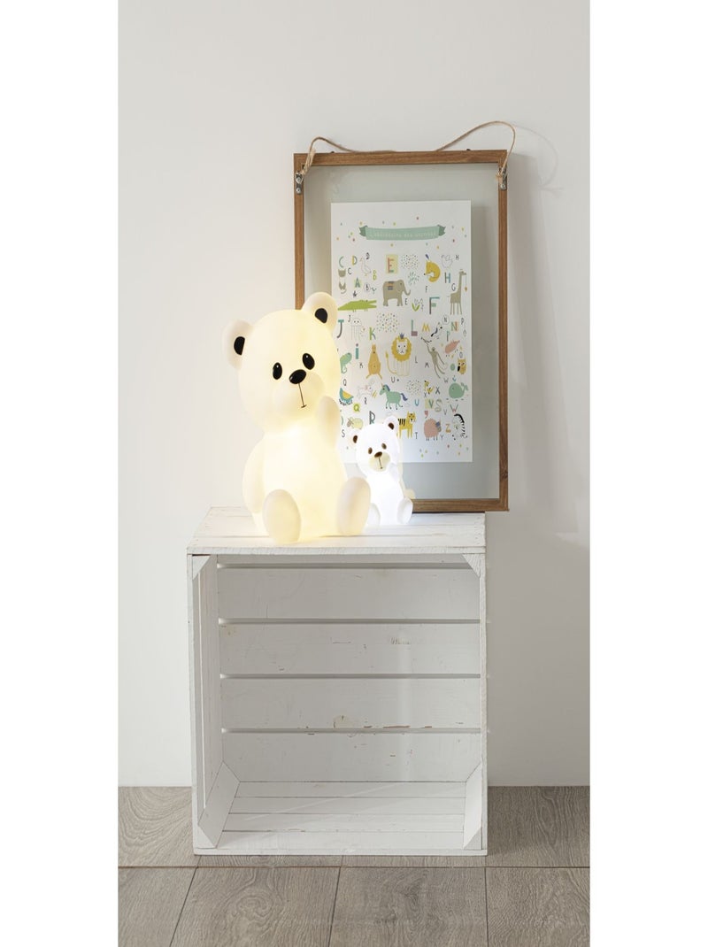 Veilleuse XL Ourson Blanc - Kiabi