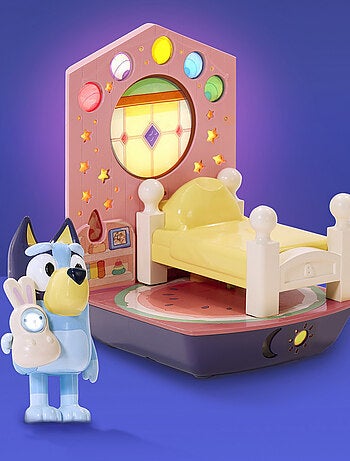 Veilleuse/Lampe torche et réveil éducatif - Bluey - La chambre de Bluey