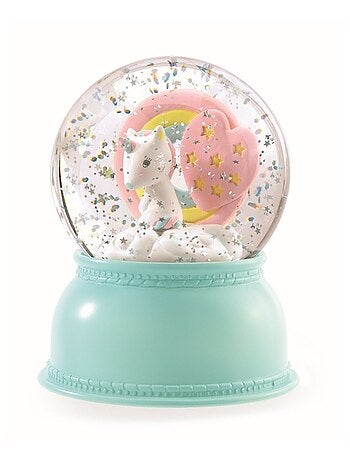 Veilleuses boule de neige - Licorne