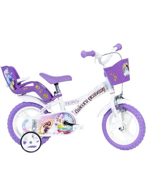 Vélo 12 pouces enfant licorne academy - Kiabi Vélo 12 pouces enfant licorne academy - Kiabi