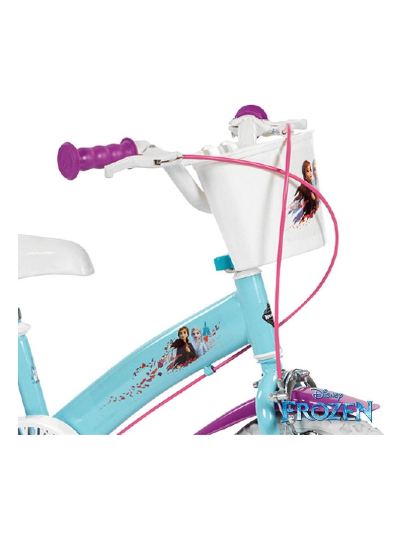 Velo 12 pouces La Reine des Neiges Disney Fille 3/5 ans N/A - Kiabi