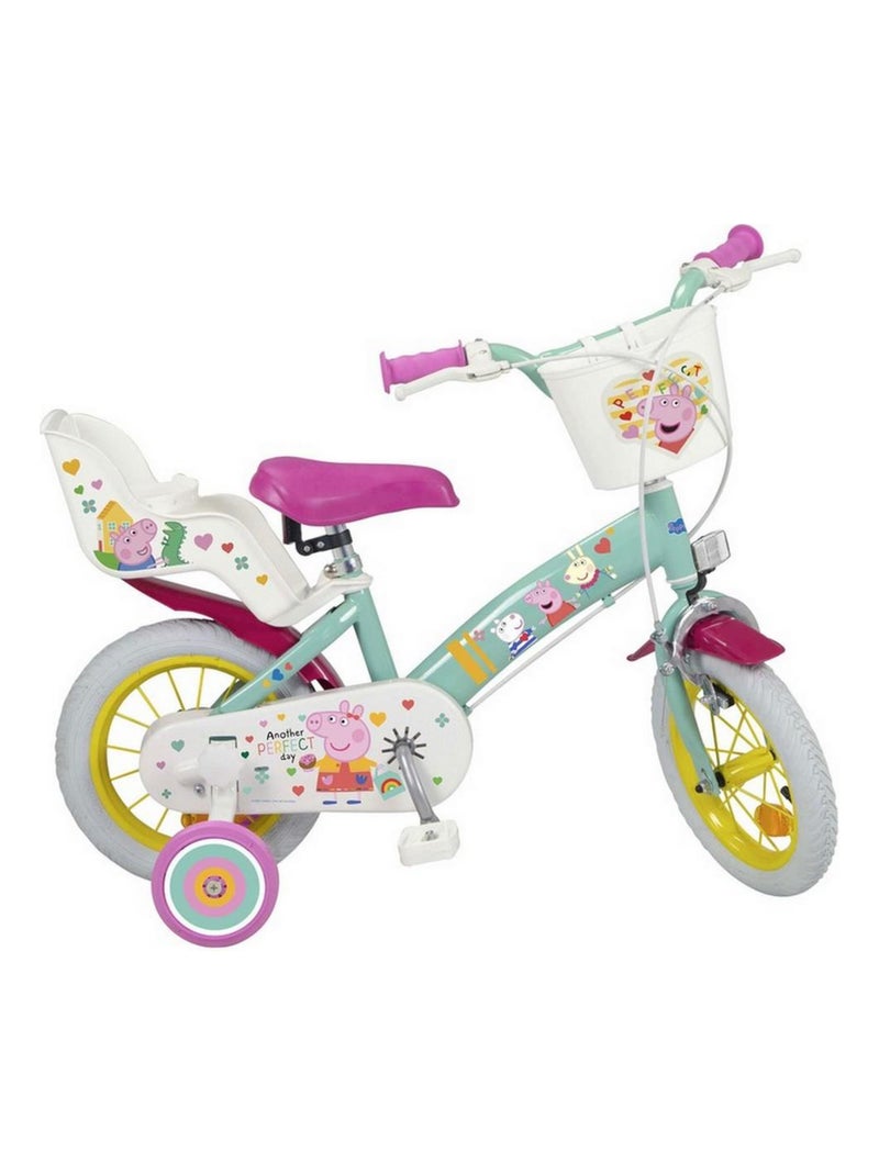 Velo 12 pouces Peppa Pig Disney Fille 3/5 ans cochon N/A - Kiabi