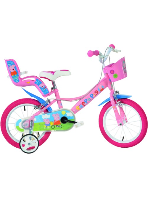 Vélo 14 pouces enfant peppa pig - Kiabi Vélo 14 pouces enfant peppa pig - Kiabi